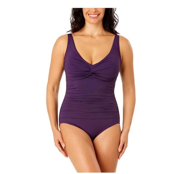 Lands' End Other - Lands' End Ladies' Swimsuit, Dark Purple, Size M. Z